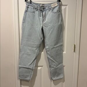 Abercrombie & Fitch tapered loose low rise jeans